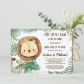 Whimsical Lion Party | Shower per mail Kaart (Staand voorkant)
