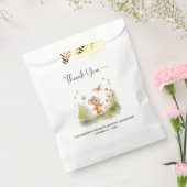 Whimsical Little Boy Mouse Verjaardag | Bedankzakje (Gezegeld)