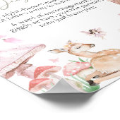 Whimsical Little Fairy Late Night Luiers Poster (Hoek)