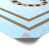 Whimsical Little Girl & Baby Leopard Wall Art Poster (Hoek)