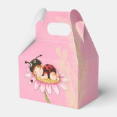 Whimsical Little Ladybug Baby shower Bedankdoosjes (Voorkant Zijde)
