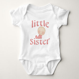 Whimsical Little Sister Baby T-Shirt
