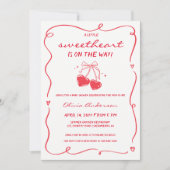 Whimsical Little Sweetheart Baby Shower Kaart (Voorkant)