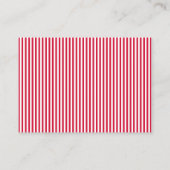 Whimsical Little Sweetheart Diaper Raffle Informatiekaartje (Achterkant)