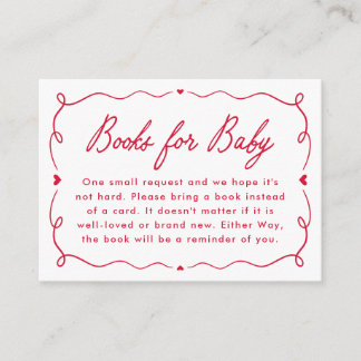 Whimsical Little Sweetheart Diaper Raffle Informatiekaartje