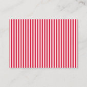 Whimsical Little Sweetheart Diaper Raffle Informatiekaartje (Achterkant)