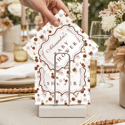 Whimsical Little Universe Baby Shower Servet