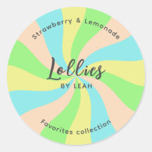 Whimsical Lollies bedrijf uw logo