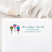 Whimsical Lollypops retouradres label (Insitu)