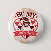 Whimsical Love: Be My Valentine Button (Voorkant)