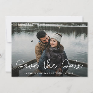 Whimsical Love   Drie foto Save The Date