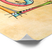 Whimsical Love Hand-Lettering Poster (Hoek)