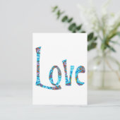 Whimsical Love I Briefkaart (Staand voorkant)