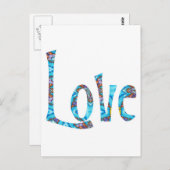 Whimsical Love I Briefkaart (Voorkant / Achterkant)