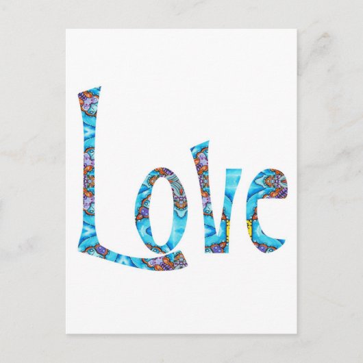 Whimsical Love I Briefkaart (Voorkant)