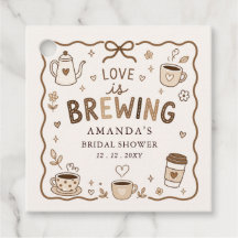 Whimsical Love is Brewing Coffee Bruiloftsborrel