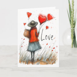 Whimsical Love Journey Kaart