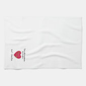 Whimsical Love Quote Theedoek (Horizontaal)