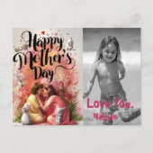 *~* Whimsical Loving Moederdag Foto AP72 Feestdagenkaart (Voorkant)