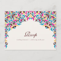 Whimsical Luxe Ivoor Bloemen Stijl Border Wedding