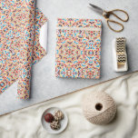 Whimsical Luxe Ivoor Bloemen Stijl Border Wedding Cadeaupapier<br><div class="desc">Mooie uitnodiging om speciale gelegenheden en festivals te vieren wordt geleverd met digitale en e-uitnodiging volgens uw verzoek. We zouden graag onze design repliceren om meerdere producten te maken, zoals rsvp-kaarten, labels, enveloppen en meer. Maatwerk is beschikbaar voor klaar om op aanvraag af te drukken op info@shamaurcreatif@gmail.com. Verheug me op...</div>