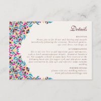 Whimsical Luxe Ivoor Bloemen Stijl Border Wedding