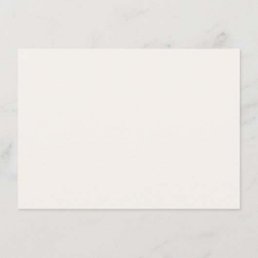 Whimsical Luxe Ivoor Bloemen Stijl Border Wedding Menu (Achterkant)