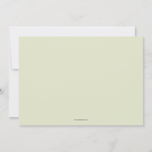 Whimsical Maan en Sterren Baby Douche Uitnodiginge Kaart (Achterkant)