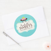 Whimsical Macaron Labels (Envelop)