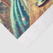 Whimsical Mad Tea Party in Wonderland Decoupage Tissuepapier (Detail)