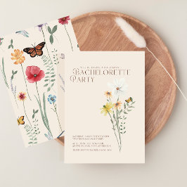 Whimsical Madeliefje Wildflower Meisjesuitje Kaart