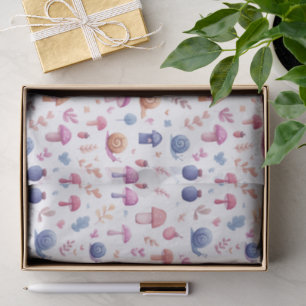 Whimsical Magic Garden Pattern Tissue Paper Tissuepapier