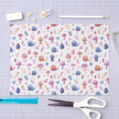 Whimsical Magic Garden Pattern Tissue Paper Tissuepapier (Craft)
