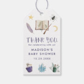 Whimsical Magic Potions Halloween Baby Shower Cadeaulabel (Voorkant)