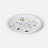 Whimsical Magic Potions Halloween Baby shower Papieren Bordje (Gekanteld)