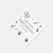 Whimsical Magic Potions Halloween Baby shower Servet (Hoek)