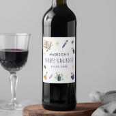 Whimsical Magic Potions Halloween Baby shower Wijn Etiket