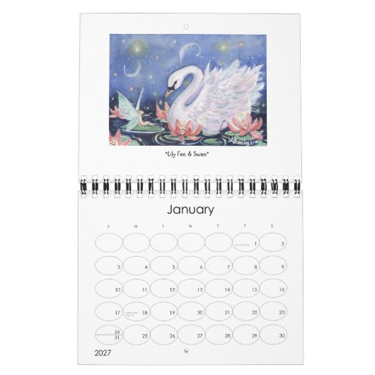Whimsical & Magical Creat90 Agenda Kalender (Jan 2027)