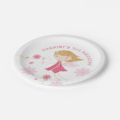 Whimsical Magical Fairy Birthday Paper Bord (Gekanteld)