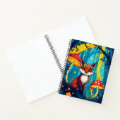 Whimsical Magical Forest Design / Schattigee vos Notitieboek (Binnen)