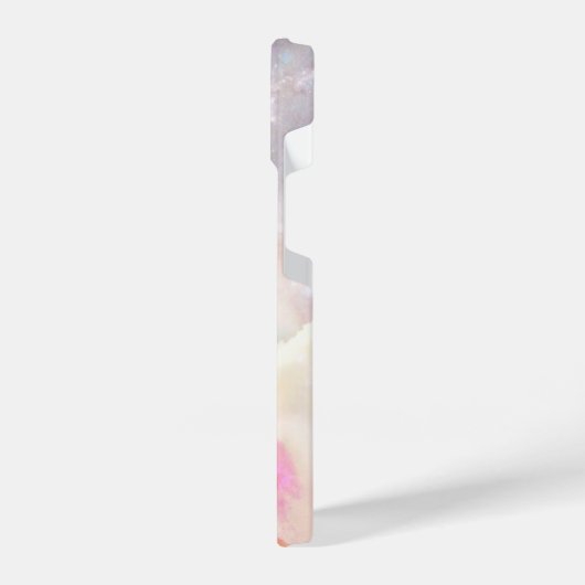 Whimsical Magical Paars Flower Edit iPhone Hoesje (Linkerkant)