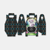 Whimsical Magical Wolf Baby shower Bedankdoosjes (Uitgevouwen)