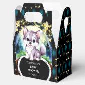 Whimsical Magical Wolf Baby shower Bedankdoosjes (Geopend)
