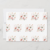 Whimsical magische pastel eenhoorn kinderen verjaa kaart (Achterkant)