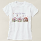 Whimsical "Mama to Be" Baby shower T-shirt (Design voorkant)