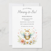 Whimsical Mama-to-Bee Baby shower Invitation Kaart (Voorkant)