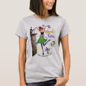 Whimsical Mardi Gras Best Friend Shirt Green Dress (Voorkant)