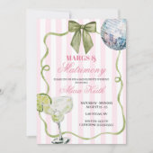 Whimsical Margs en huwelijk Bachelorette Kaart (Voorkant)
