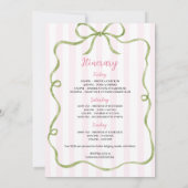 Whimsical Margs en huwelijk Bachelorette Kaart (Achterkant)
