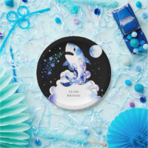 Whimsical Marine Fun Haai Verjaardag